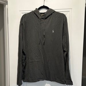 Polo by Ralph Lauren Men's Charcoal Hoodie